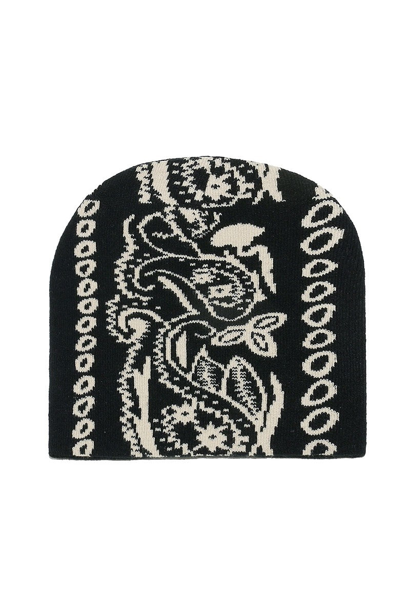 Nothing Personal Paisley Beanie
