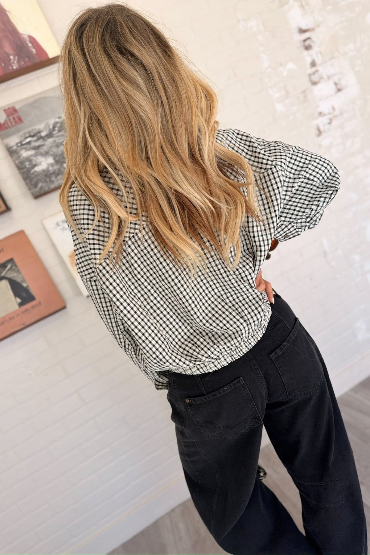Read The Room Plaid Jacket