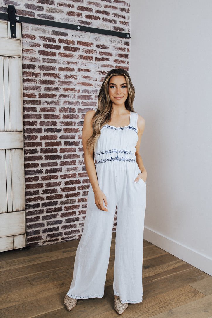 Skyline Washed Tencel Jumpsuit - FINAL SALE