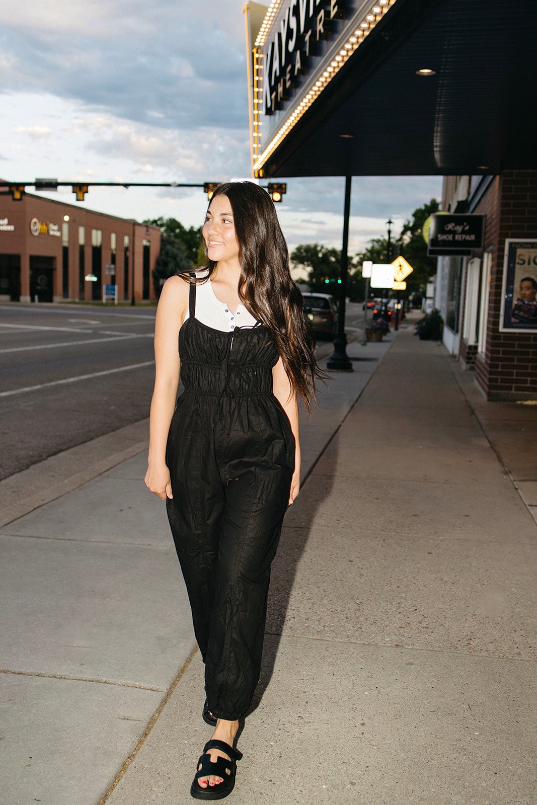 Stepping Out Jumpsuit - FINAL SALE