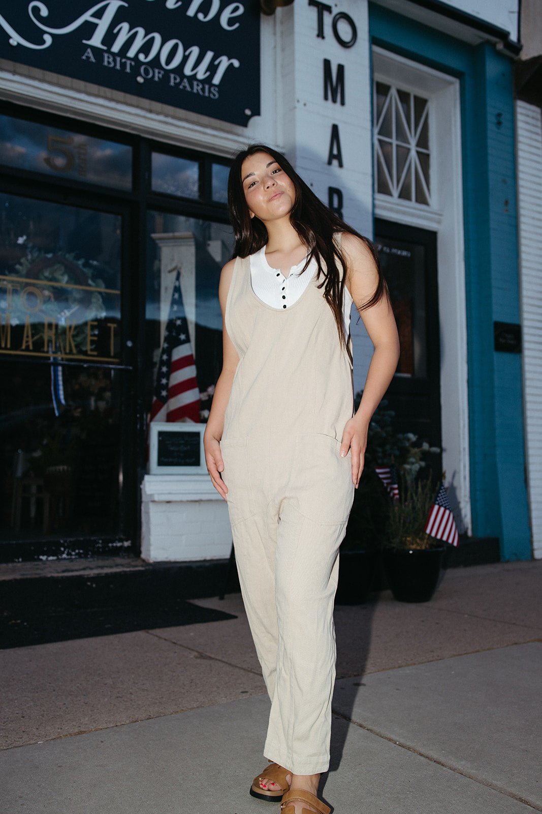 Stonewashed Jumpsuit - FINAL SALE