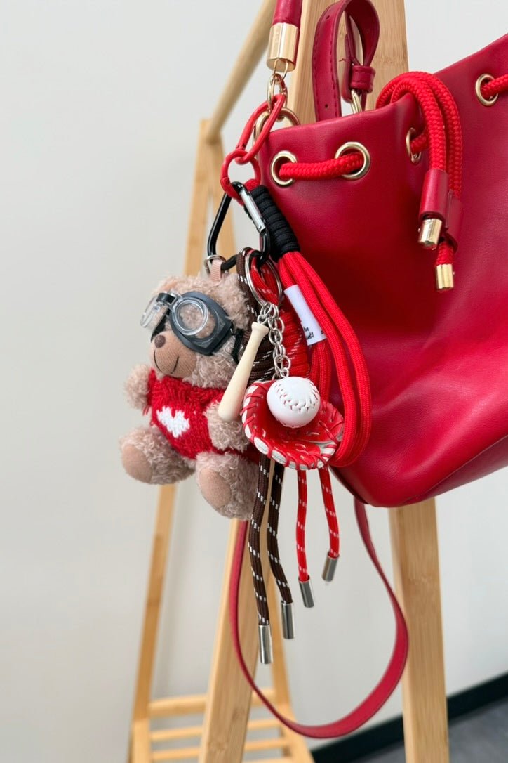 Teddy Travels Handbag Charm