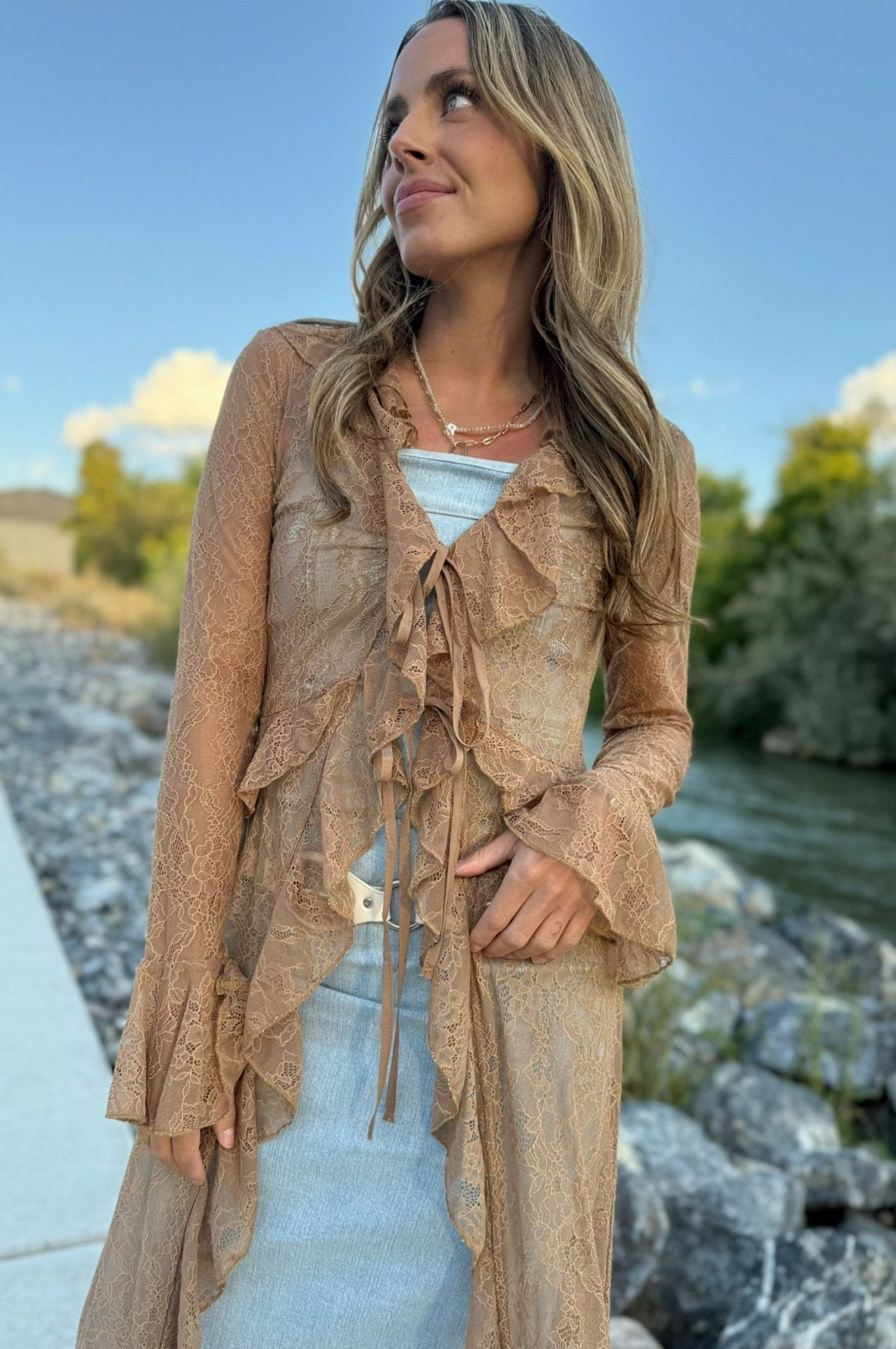 Tenderly Late Ruffle Duster