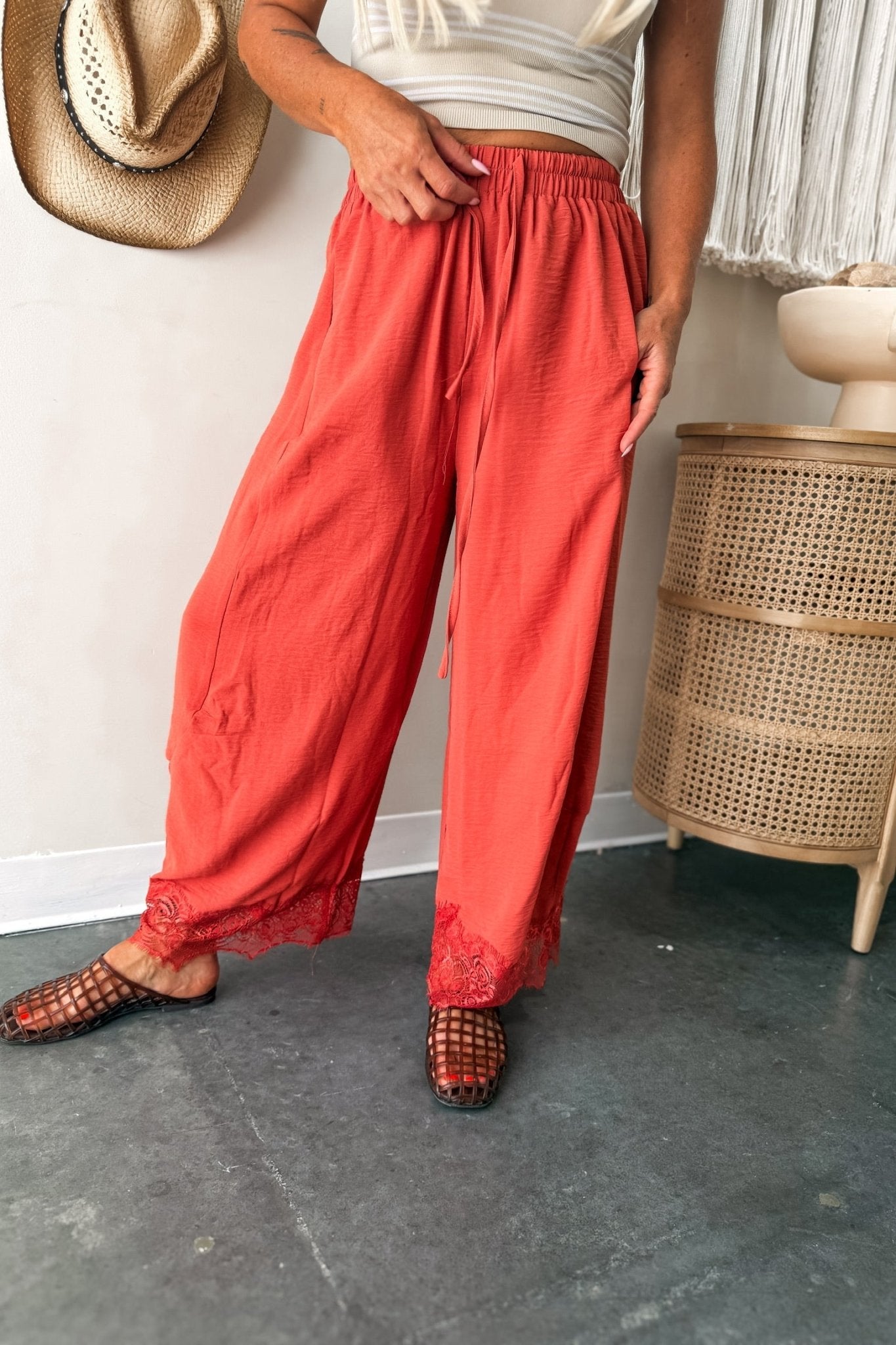 The Blackbird Lace Pants