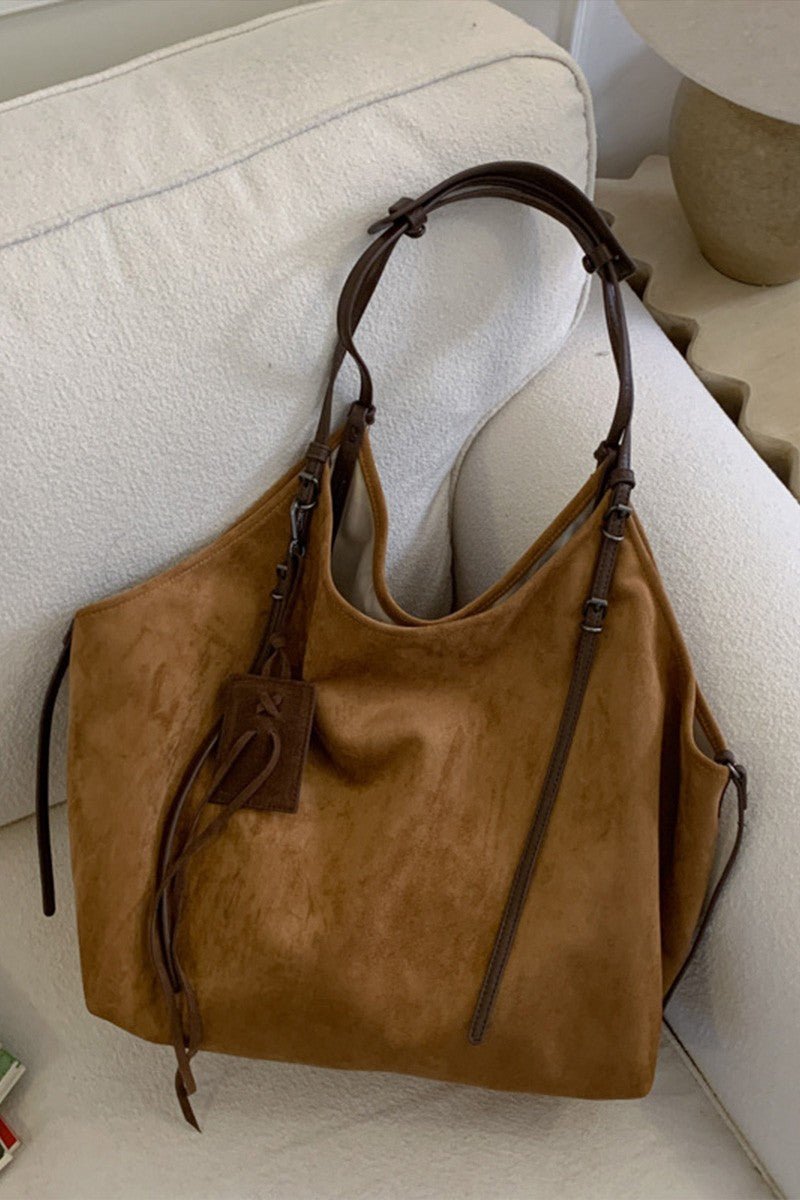The Carry It All Suede Tote