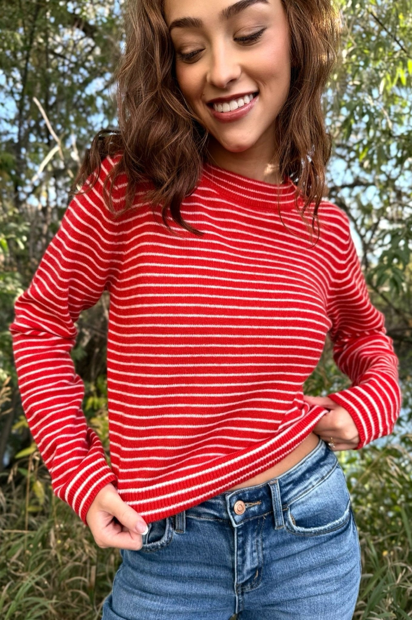 Tiny Line Tango Top