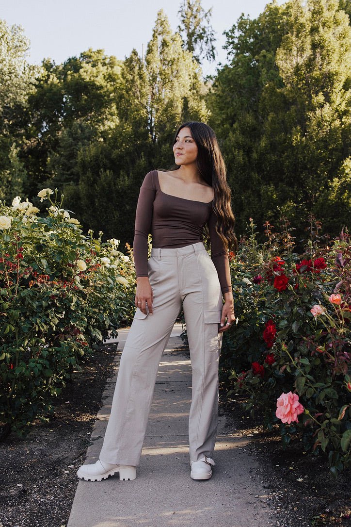 Tyler Wide Leg Cargo Pants - FINAL SALE