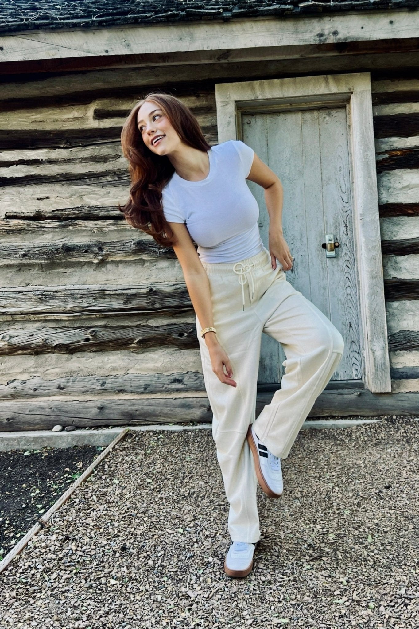 Warm Ember Barrel Pants - FINAL SALE