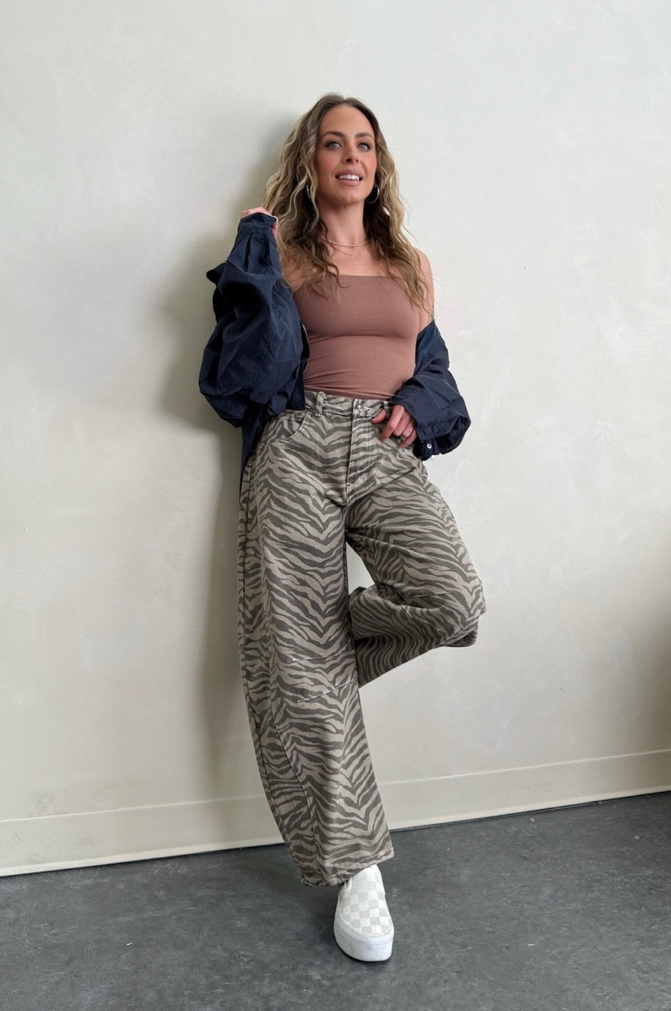 Wild Intentions Barrel Jeans