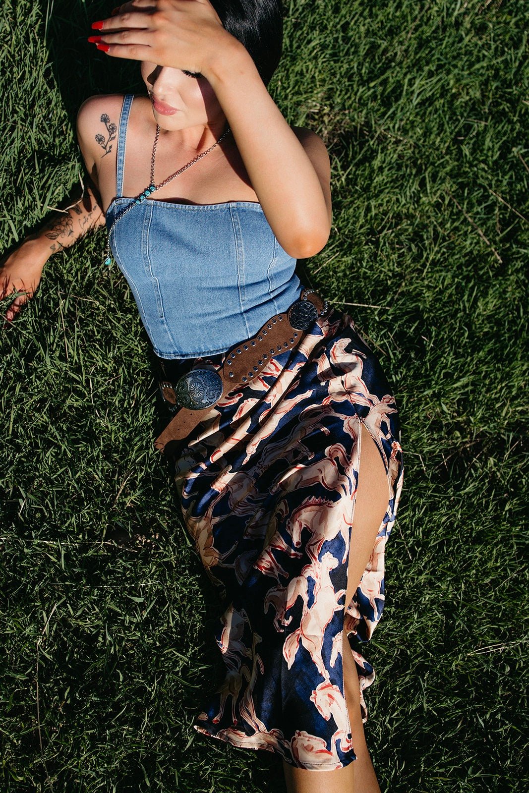 Wild Mare Midi Skirt