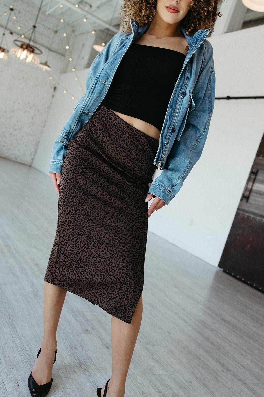 Wild Rhythm Midi Skirt