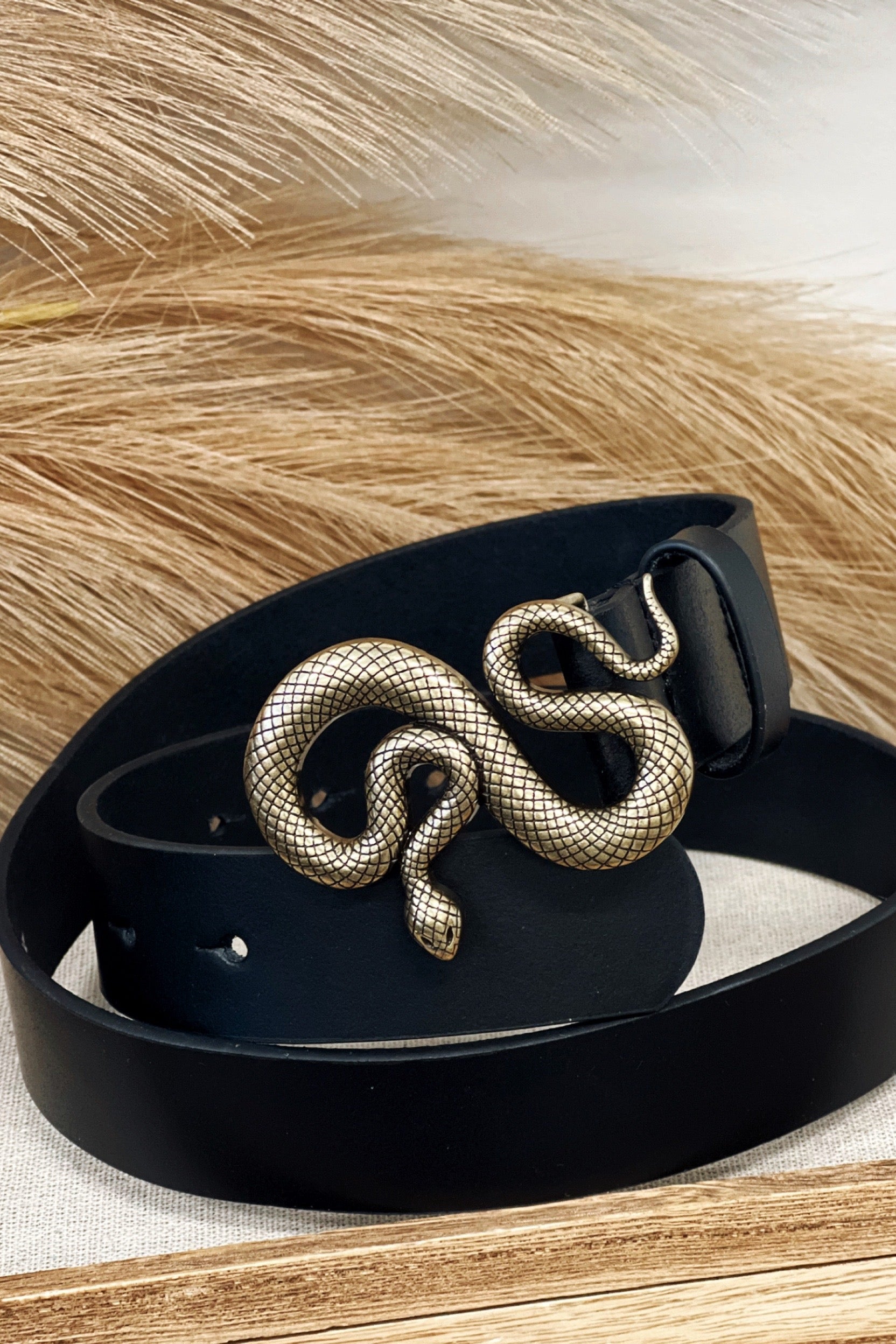 Drako Leather Belt - FINAL SALE