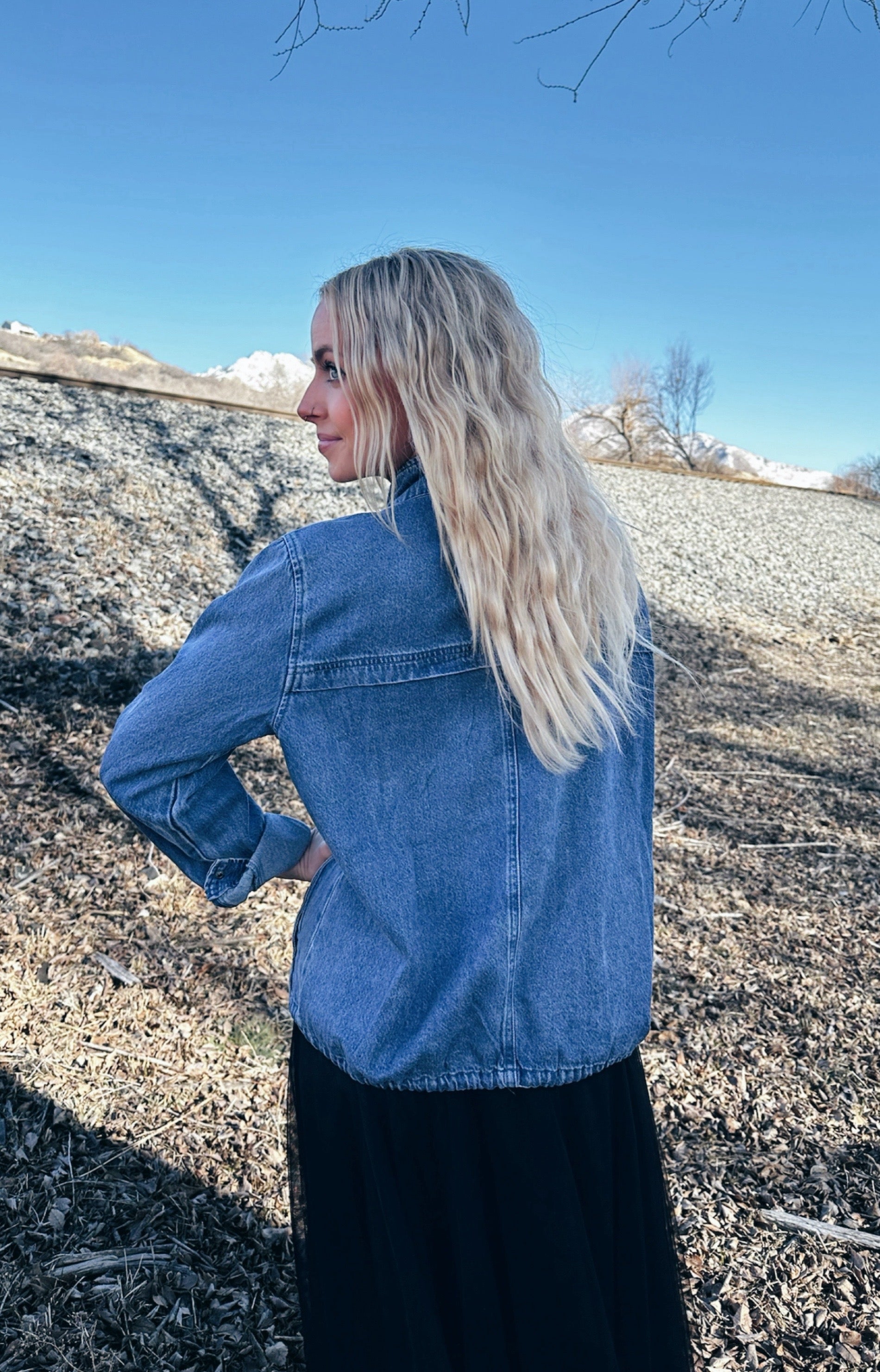 Sawtooth Denim Jacket