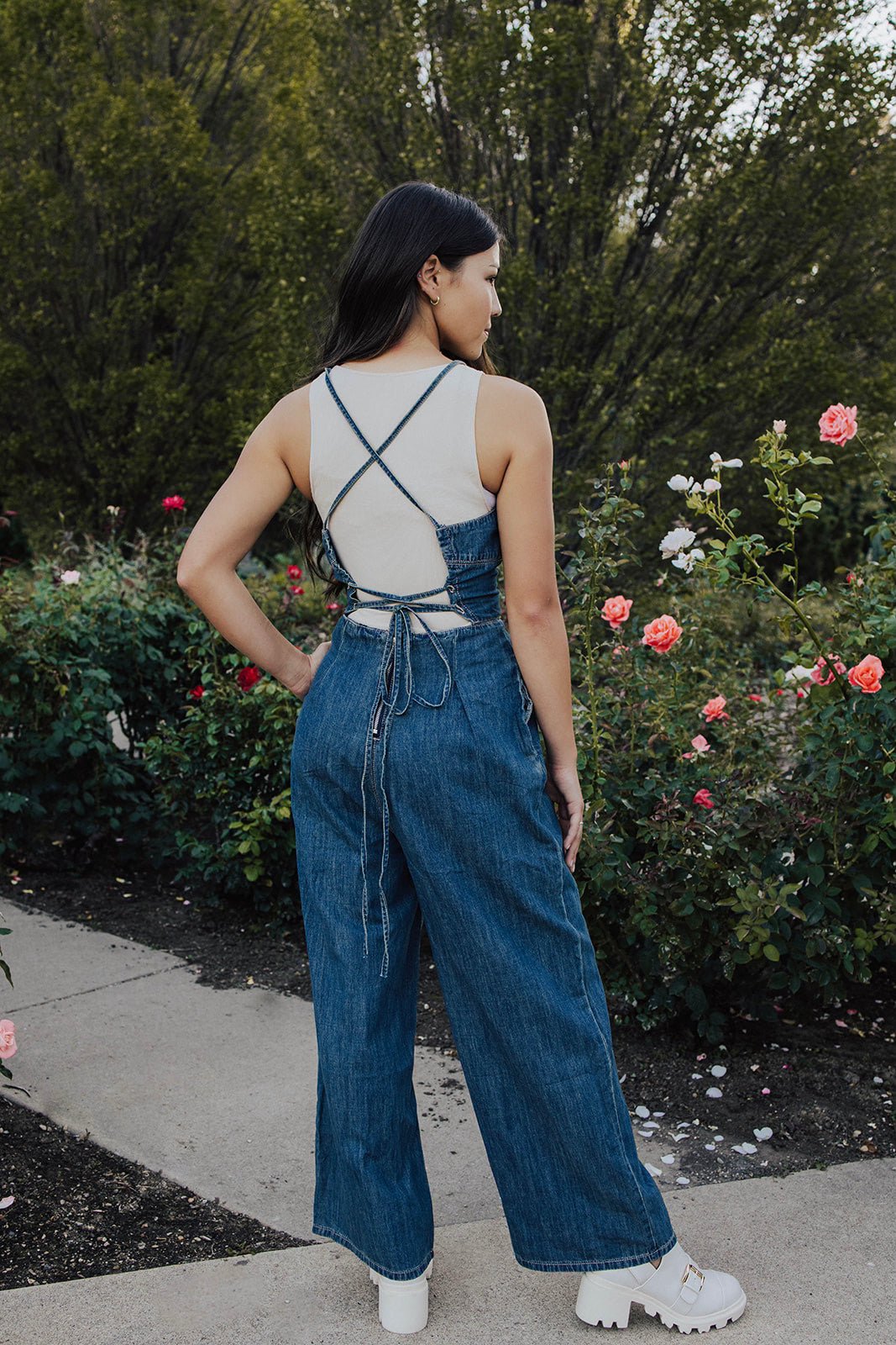 Zoe Denim Jumpsuit - FINAL SALE