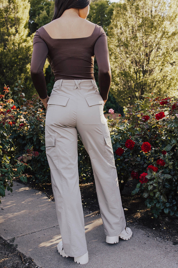 Tyler Wide Leg Cargo Pants - FINAL SALE