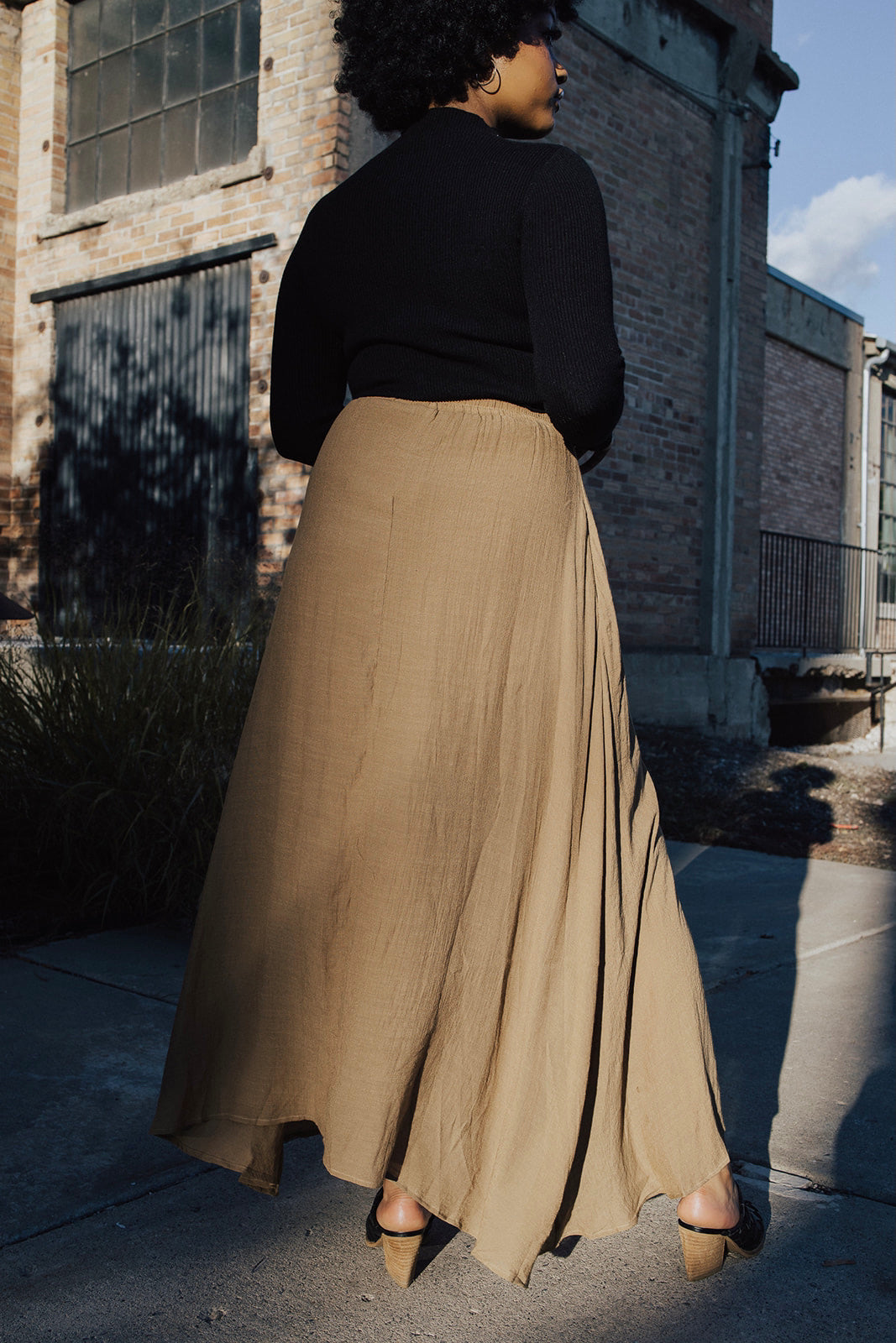 Tina Smocked Waist Maxi Skirt - FINAL SALE