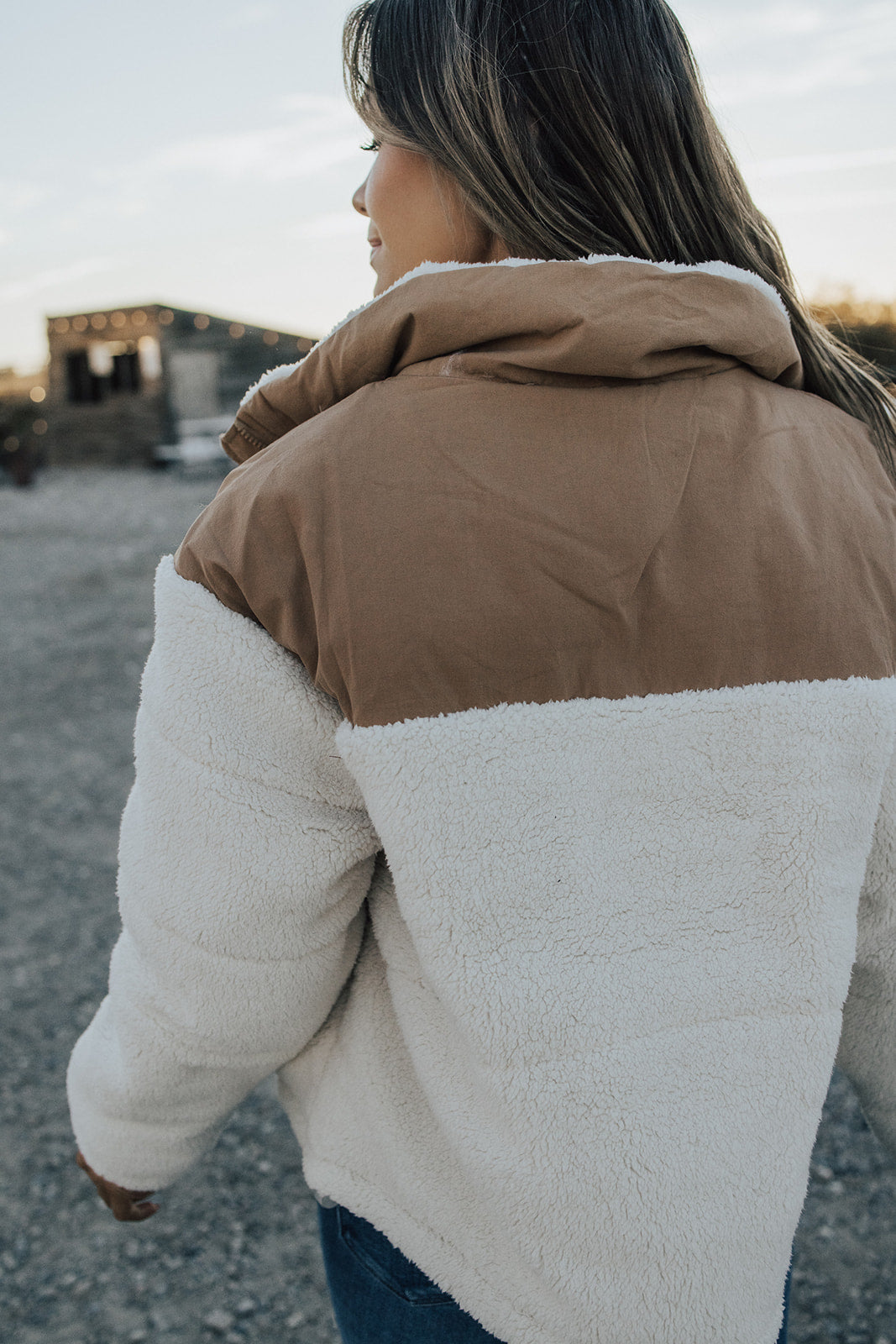 Topanga Sherpa Puffer Jacket