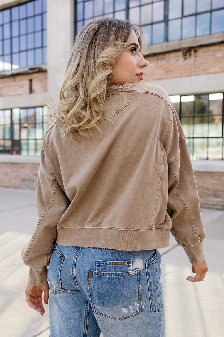 Muted Moon Crewneck