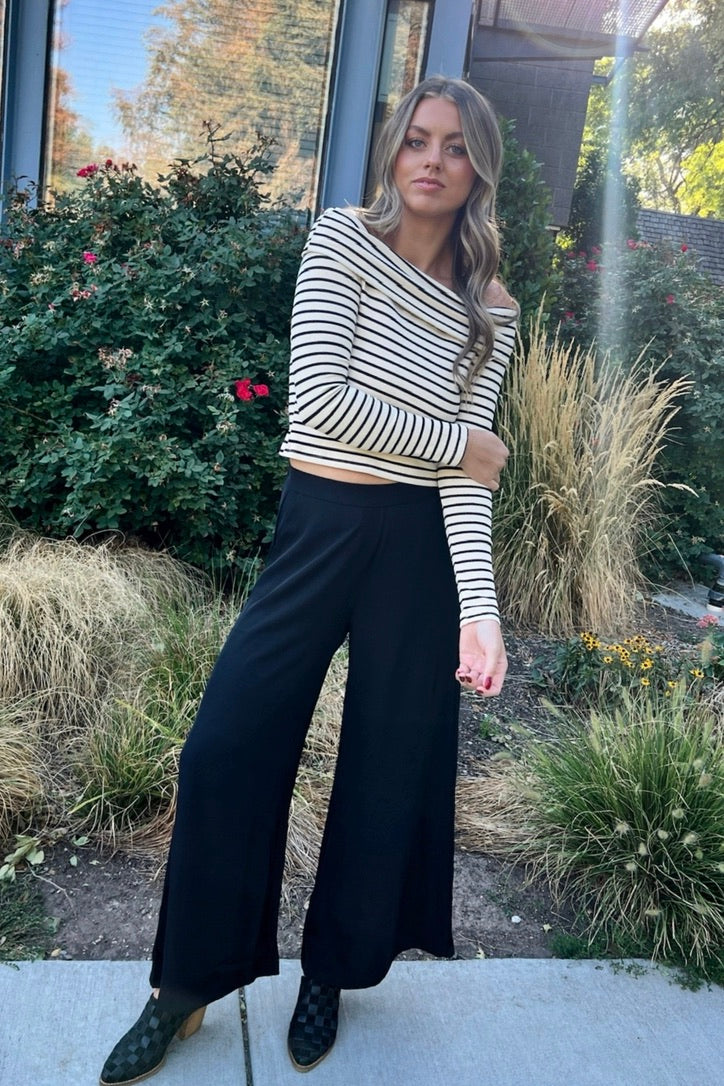 Tenley Striped Top