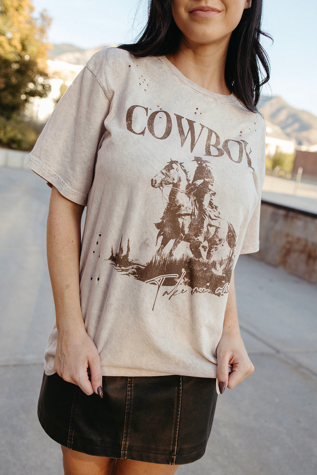 Cowboy Take Me Away Graphic Tee