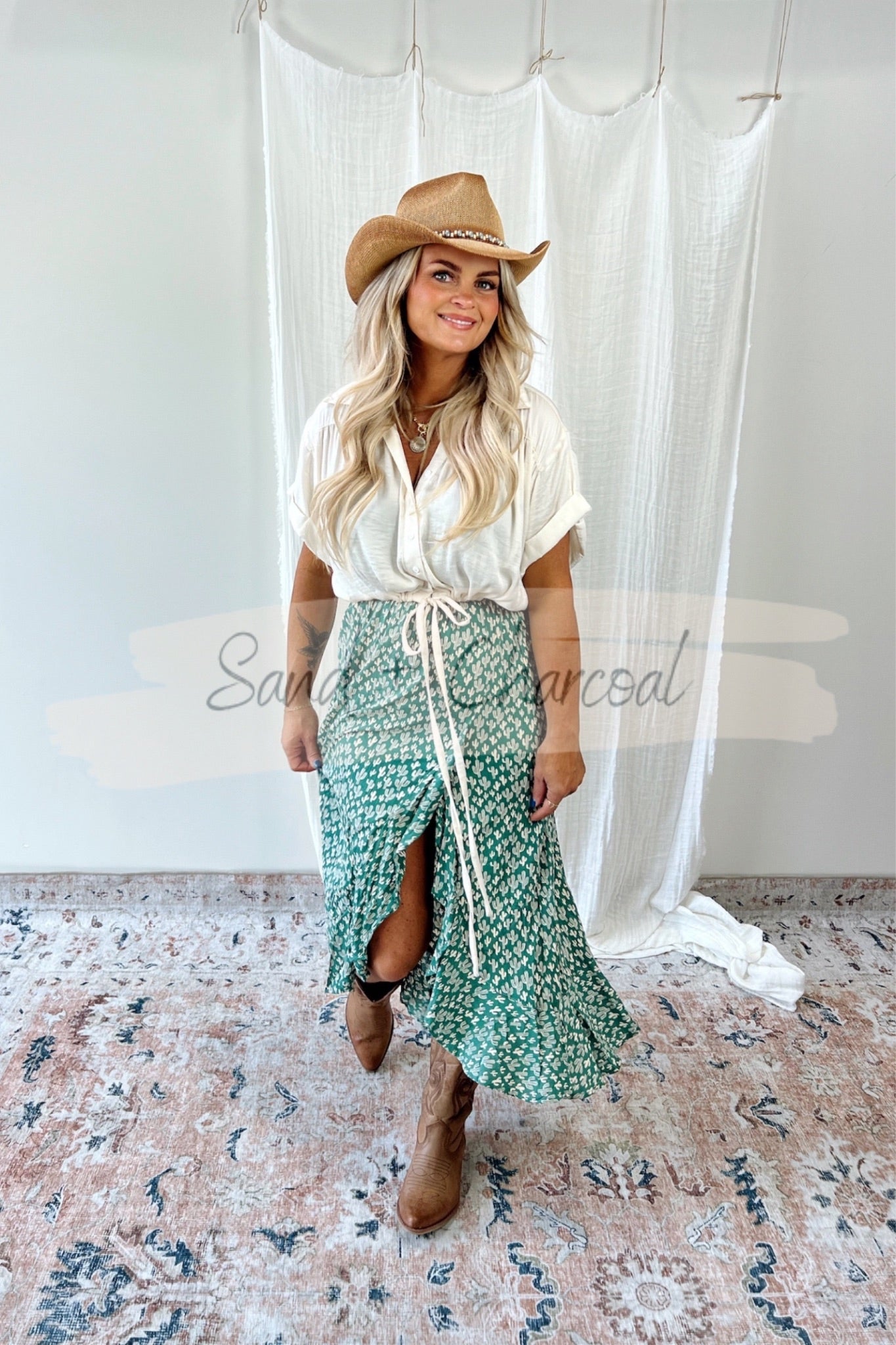 Cactus Maxi Skirt - FINAL SALE