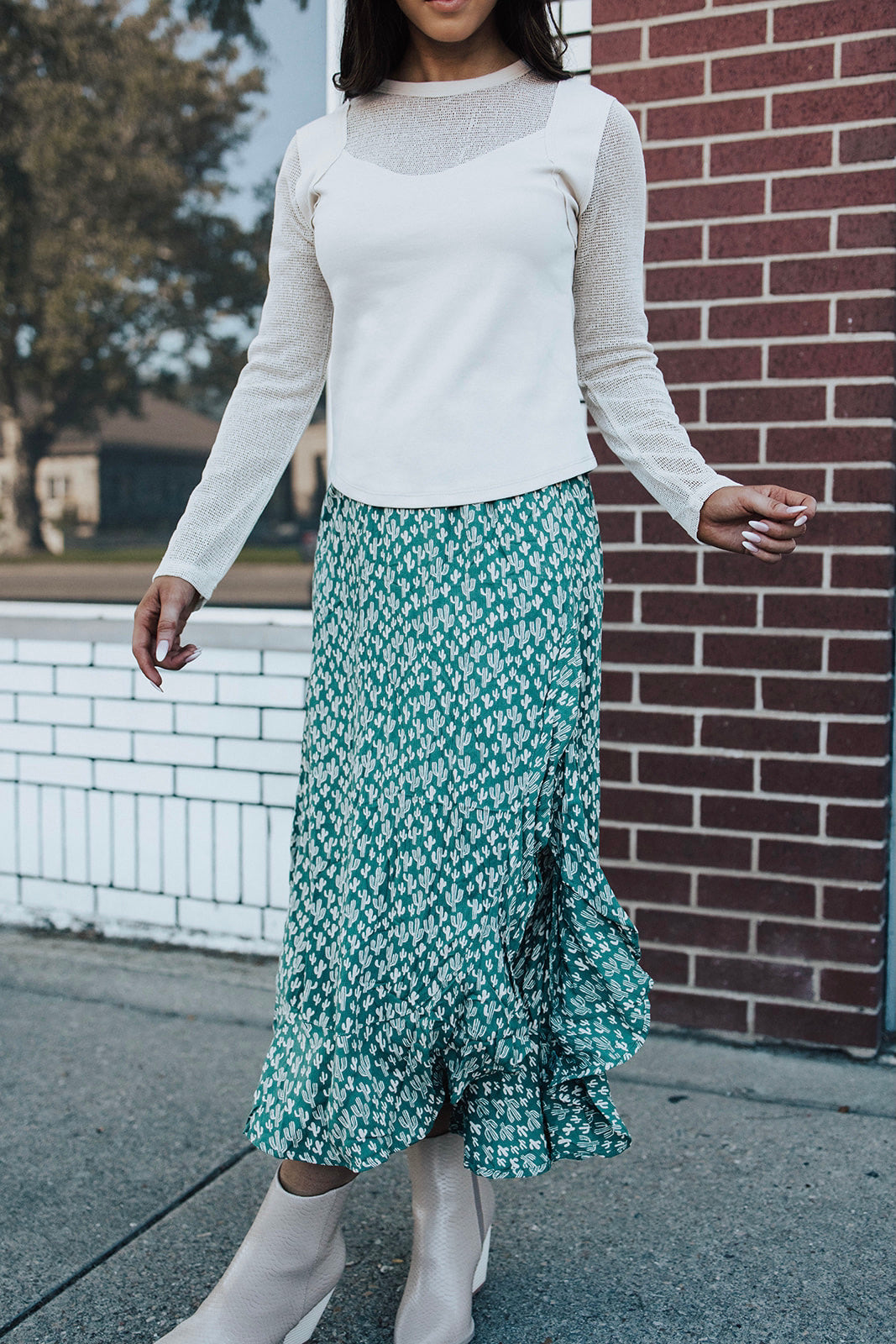 Cactus Maxi Skirt - FINAL SALE