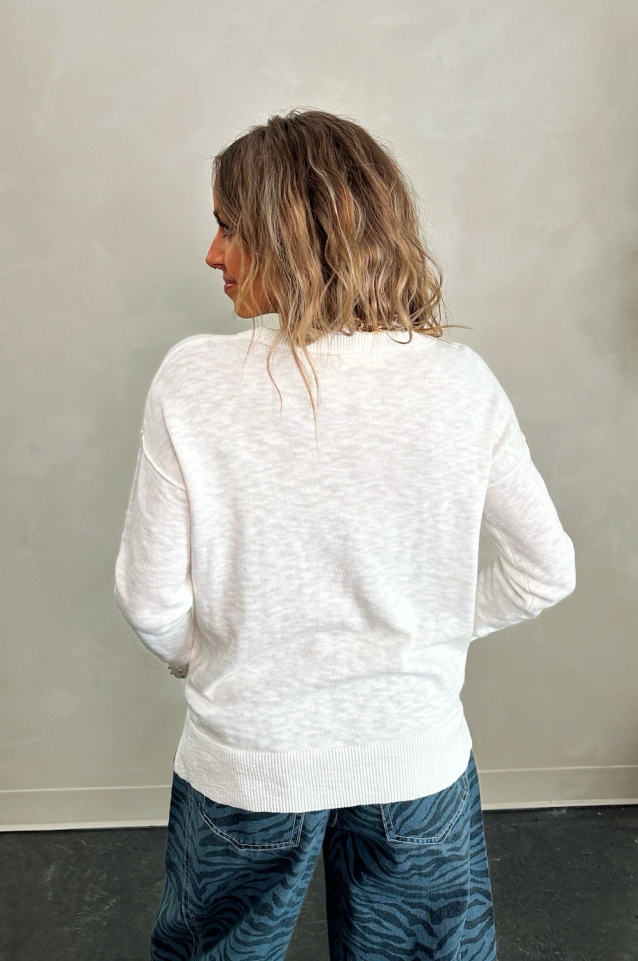 Unspoken Essential Sweater Top