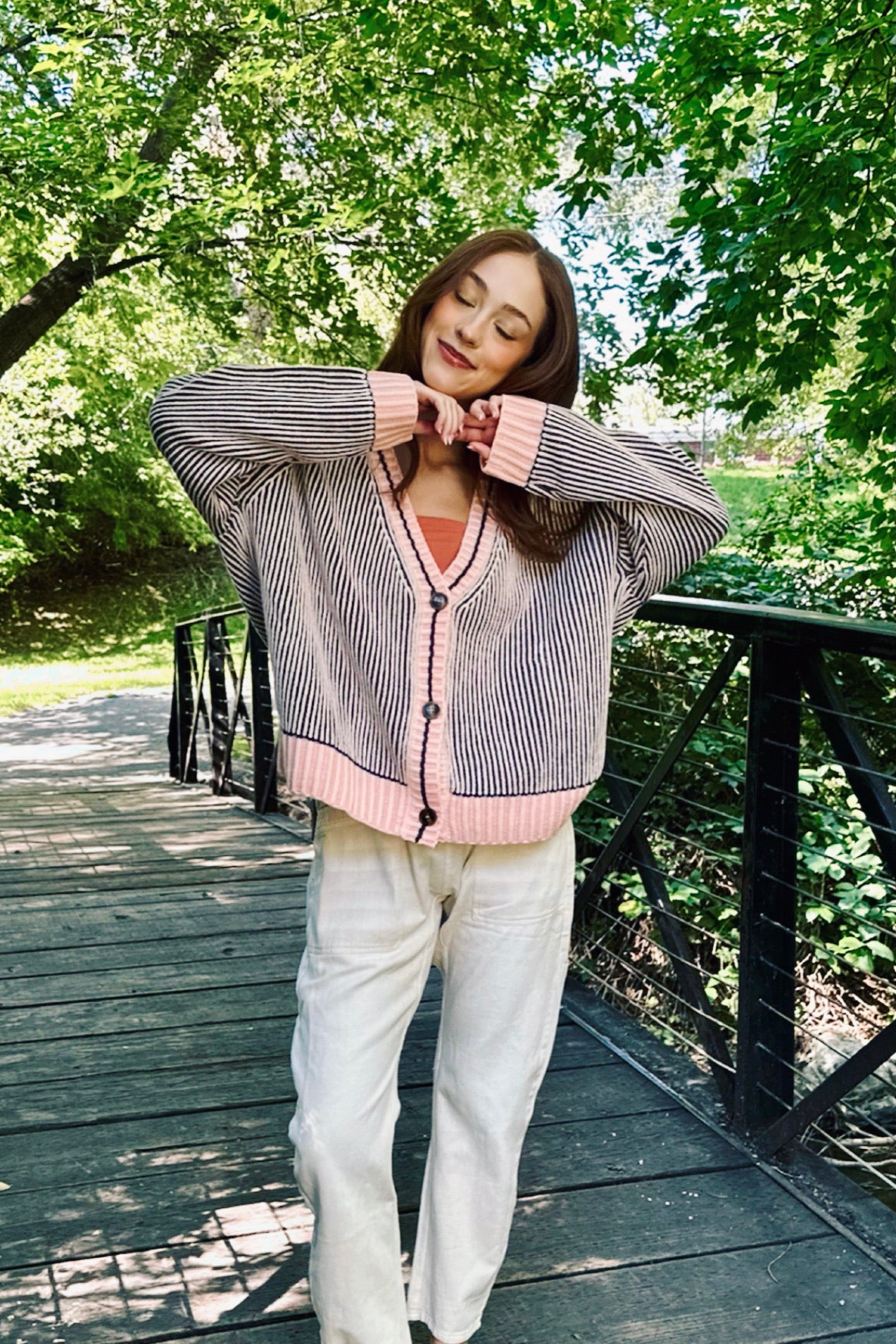 Pink Sugar Knit Cardigan