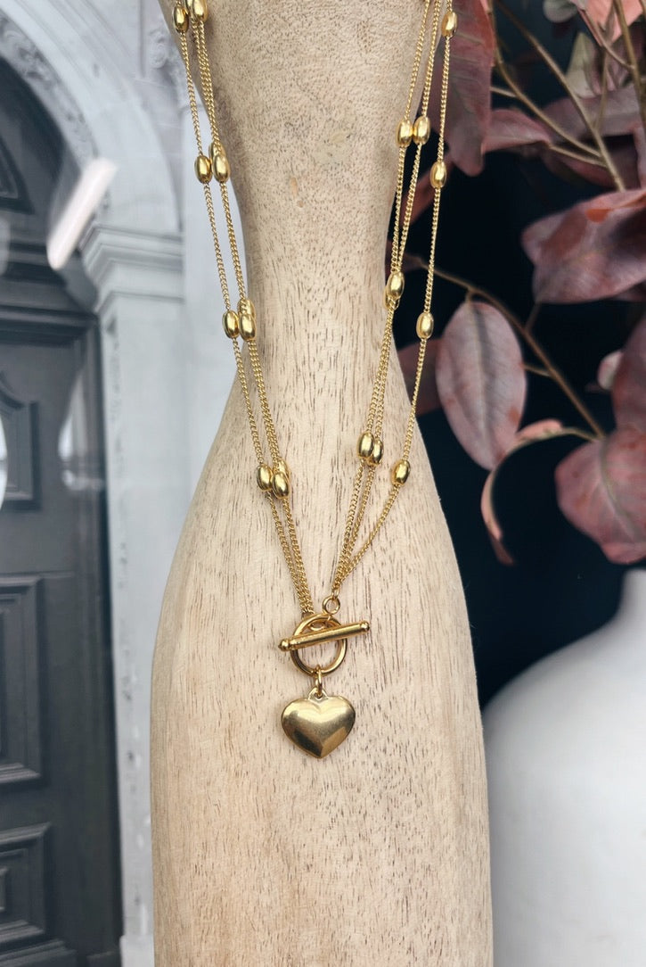 Endless Love Heart Necklace