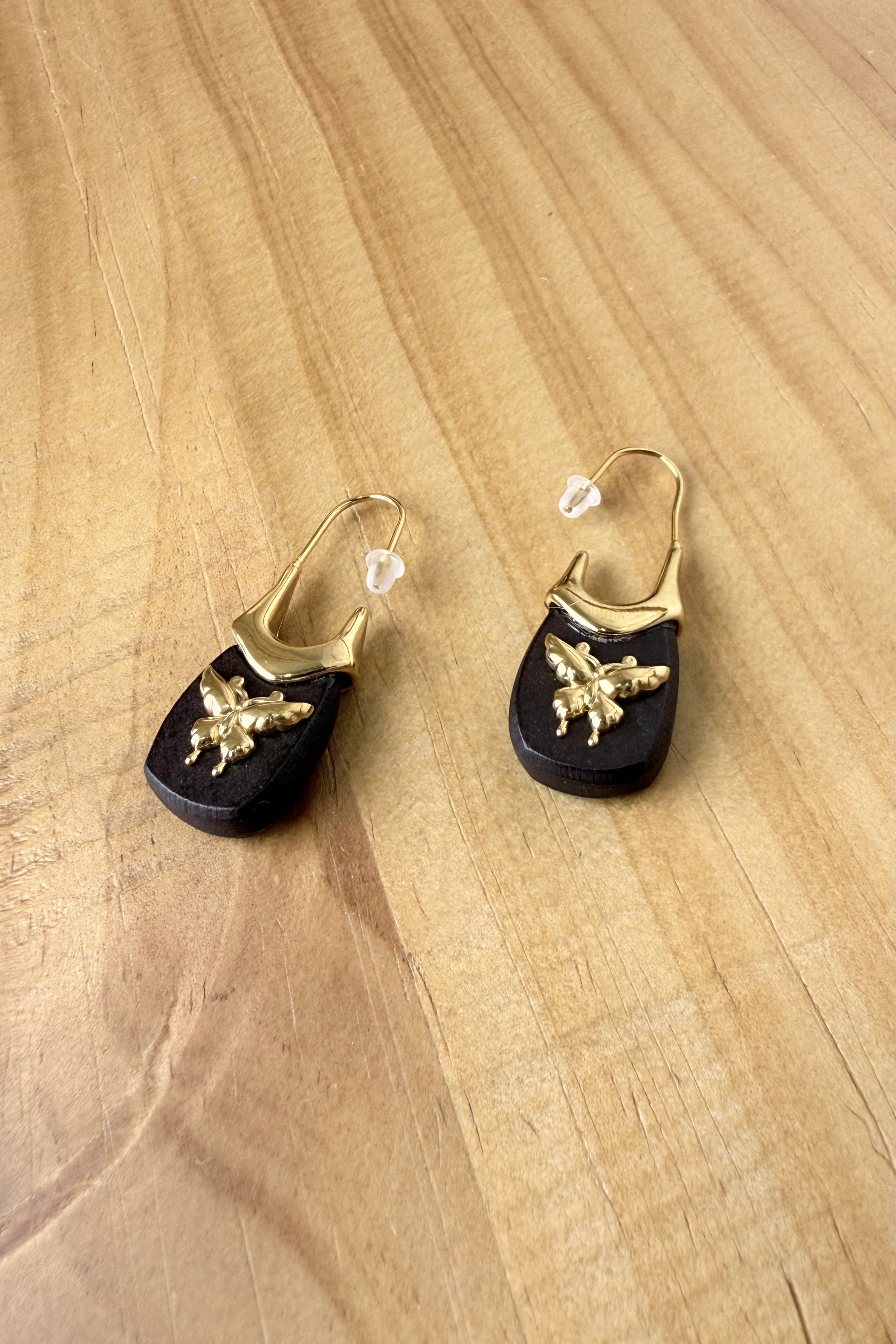 Midnight Monarch Earrings