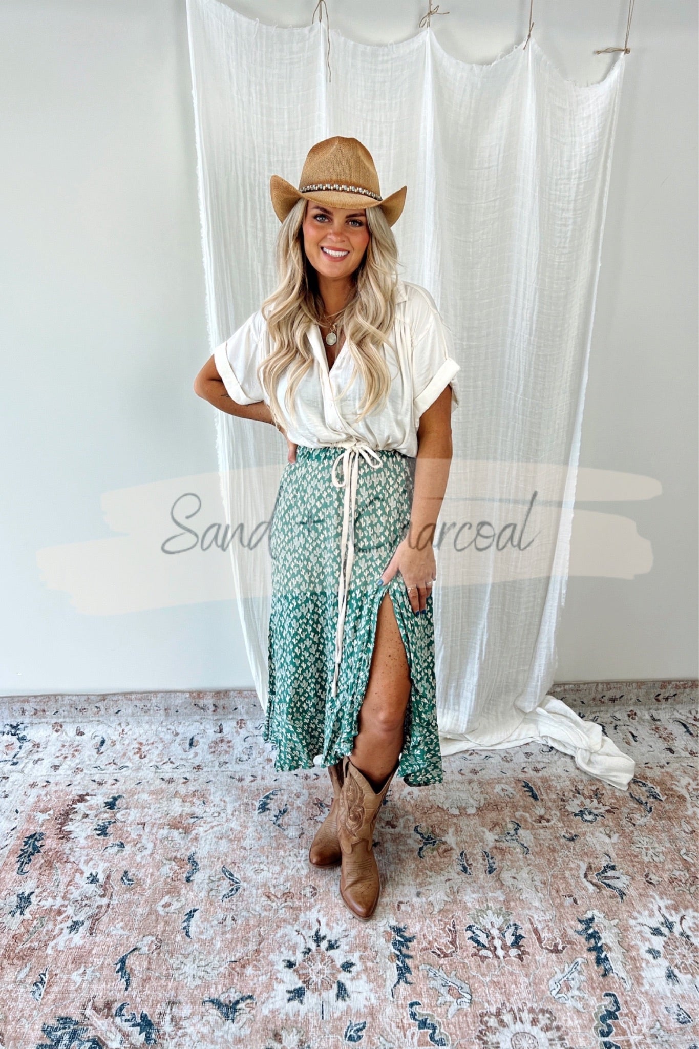 Cactus Maxi Skirt - FINAL SALE