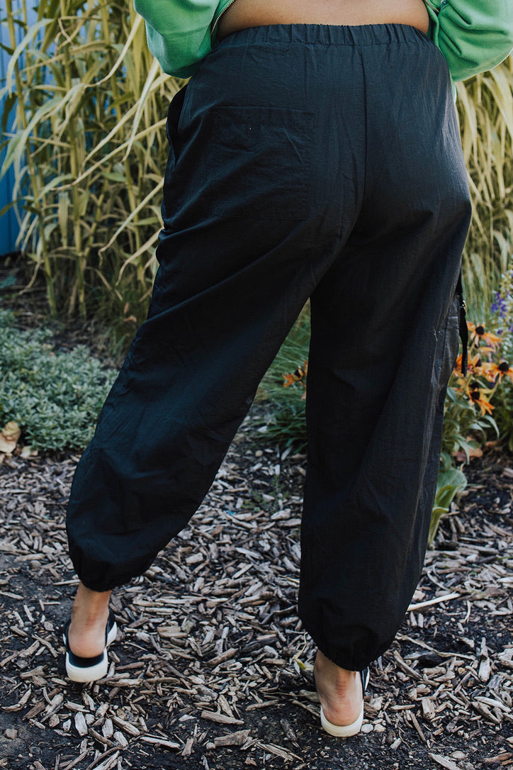 Kate Nylon Cargo Pants - FINAL SALE