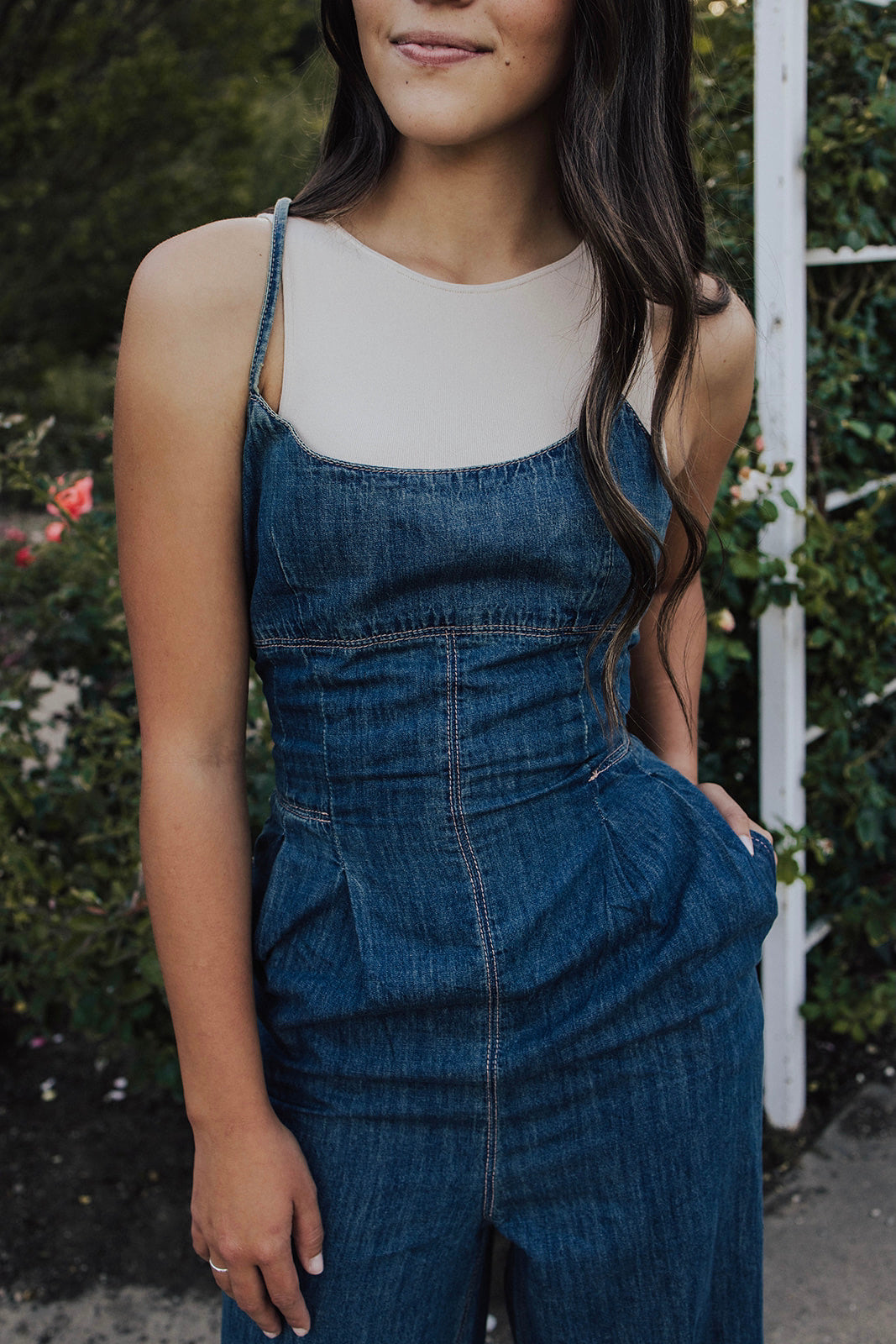 Zoe Denim Jumpsuit - FINAL SALE