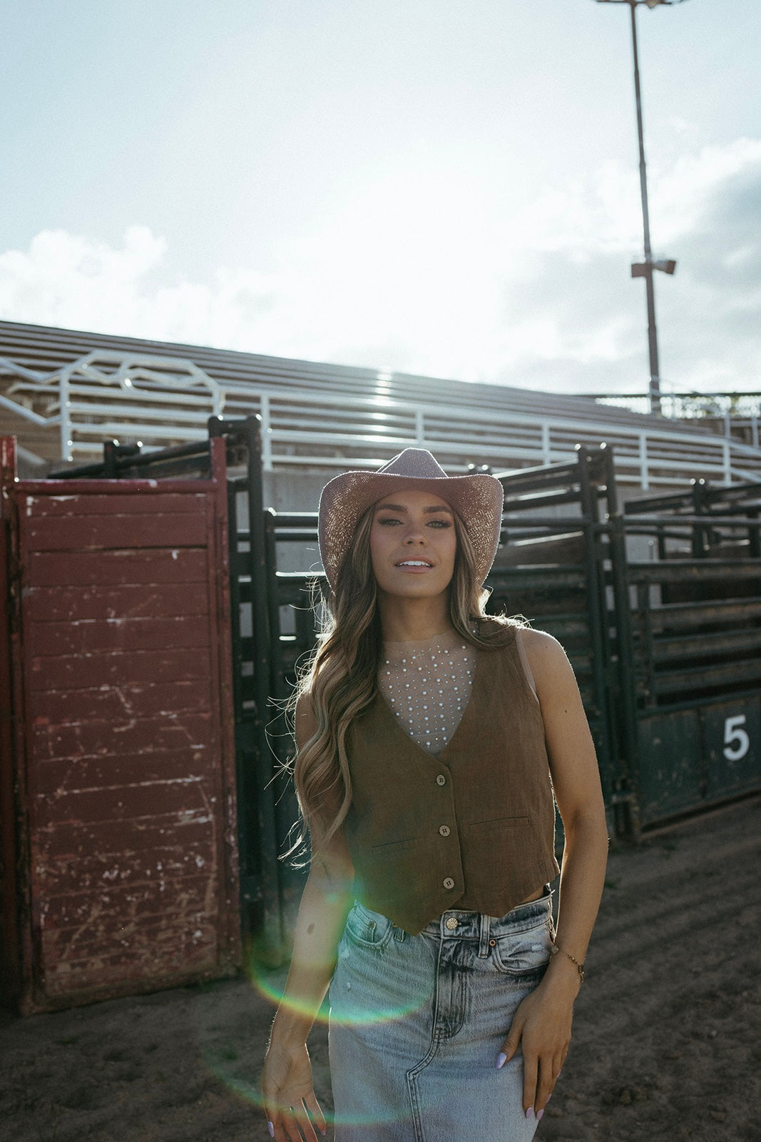 Texas Hold 'Em Button Down Vest