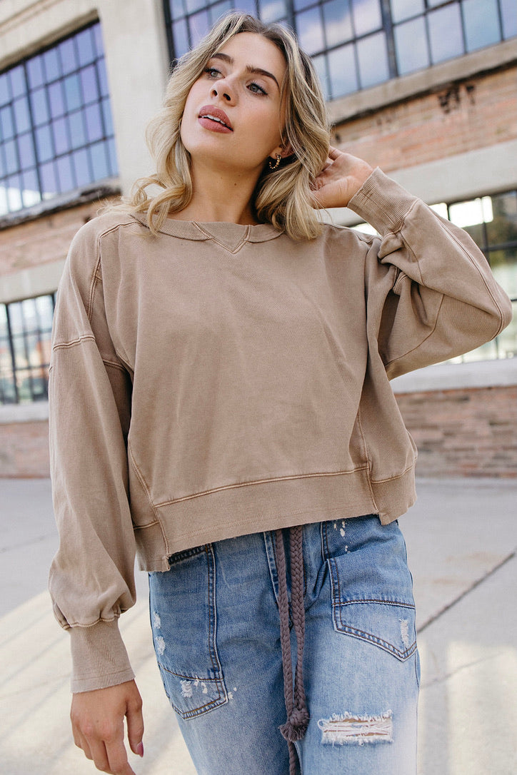 Muted Moon Crewneck