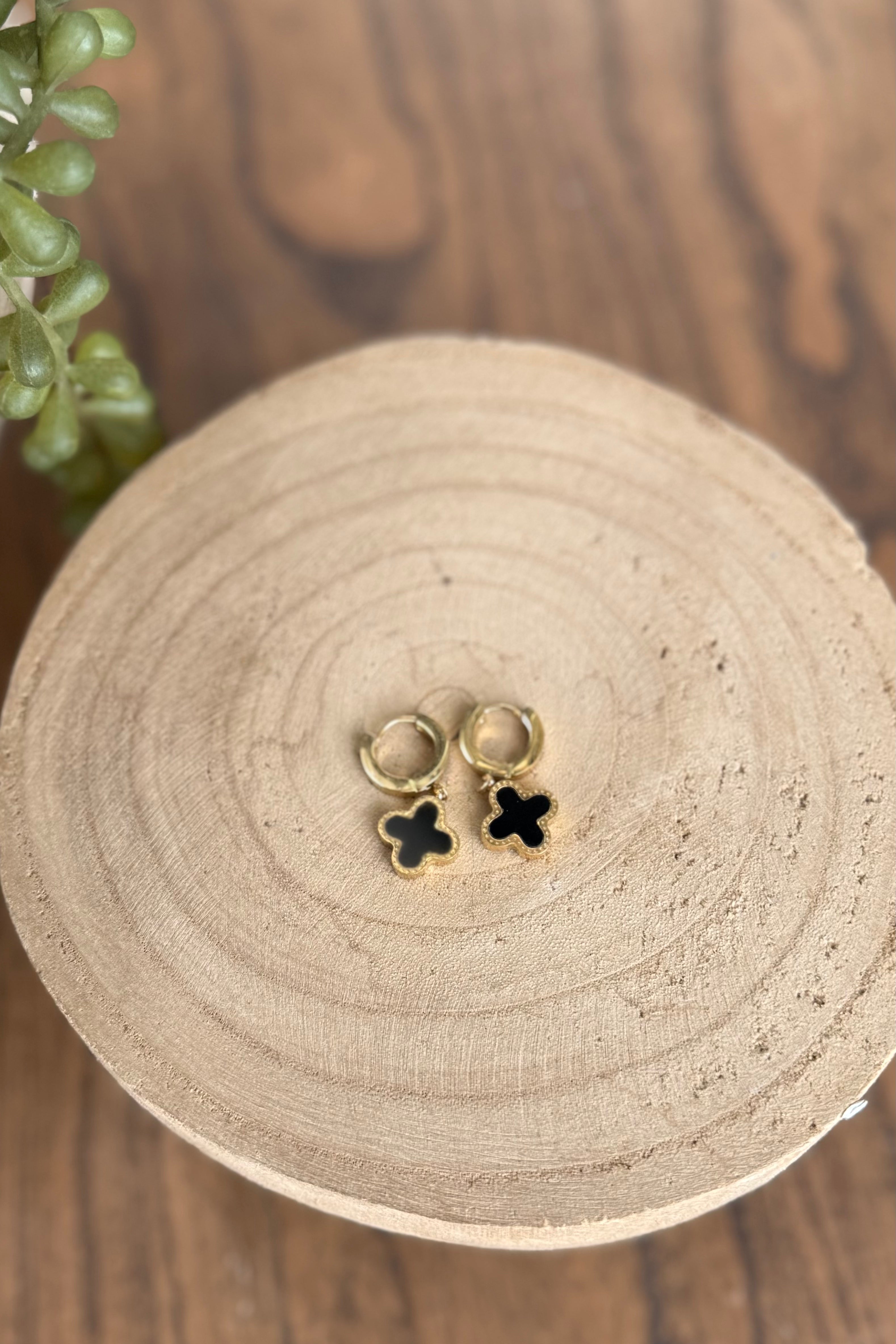 Lucky You Clover Earrings