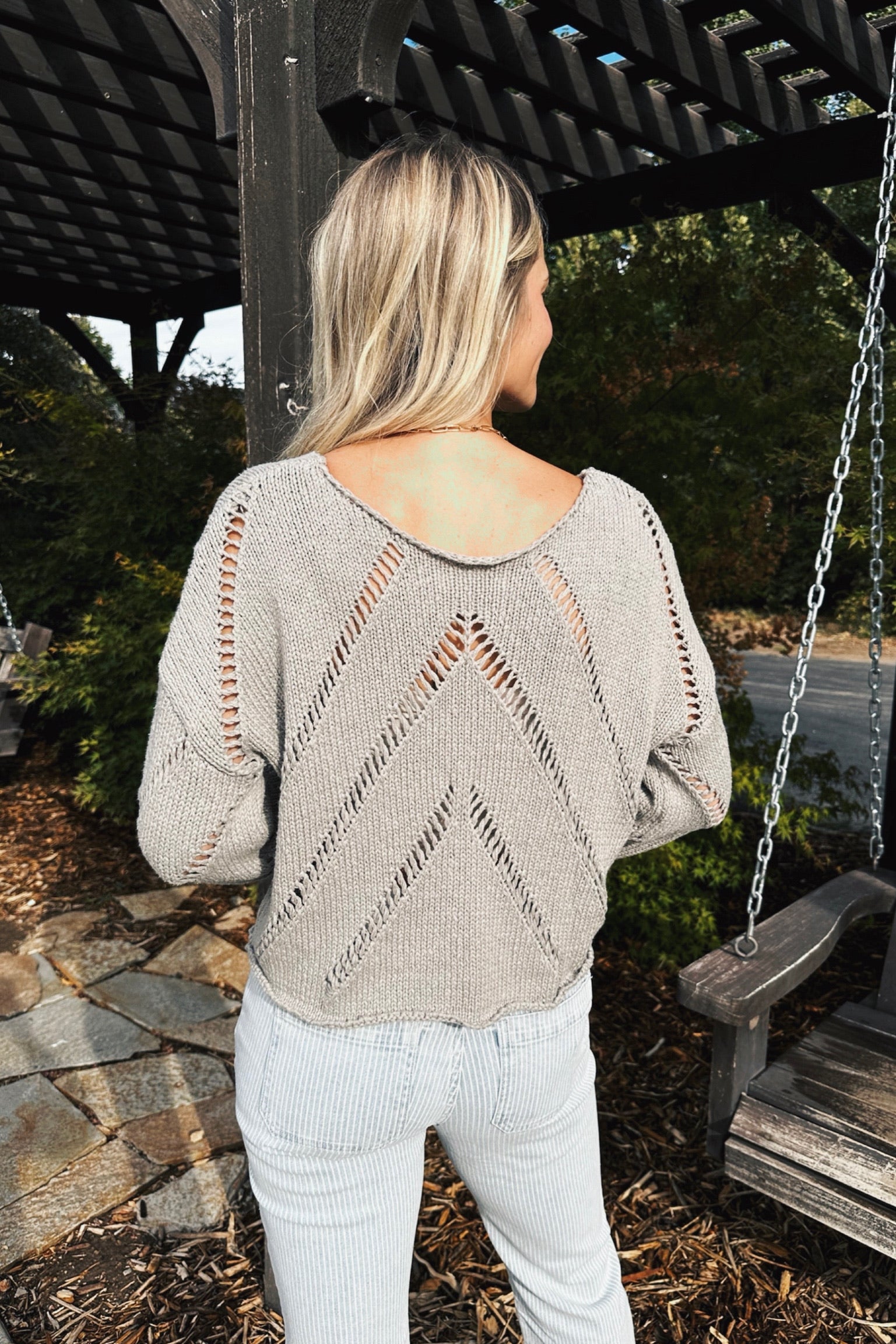 Undone Charm Knit Sweater