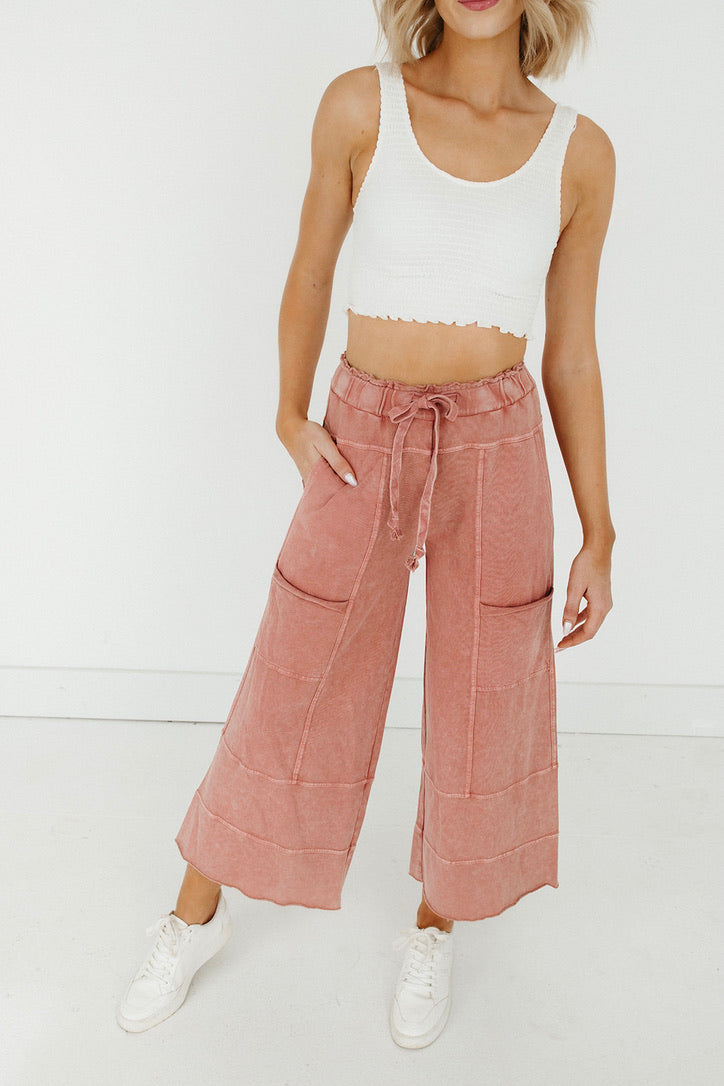 Laina Wide Leg Bottoms - FINAL SALE