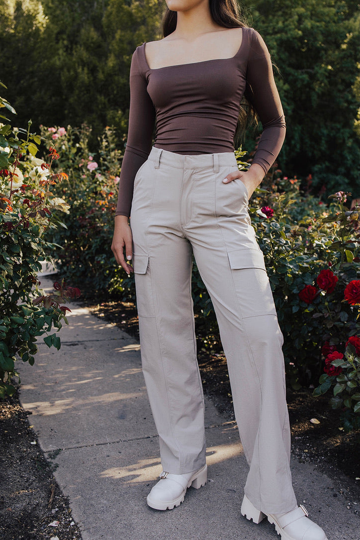 Tyler Wide Leg Cargo Pants - FINAL SALE