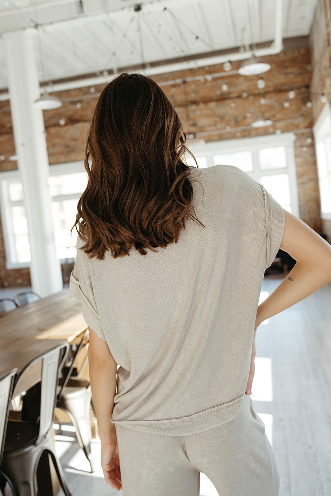 Muted Mirage Top