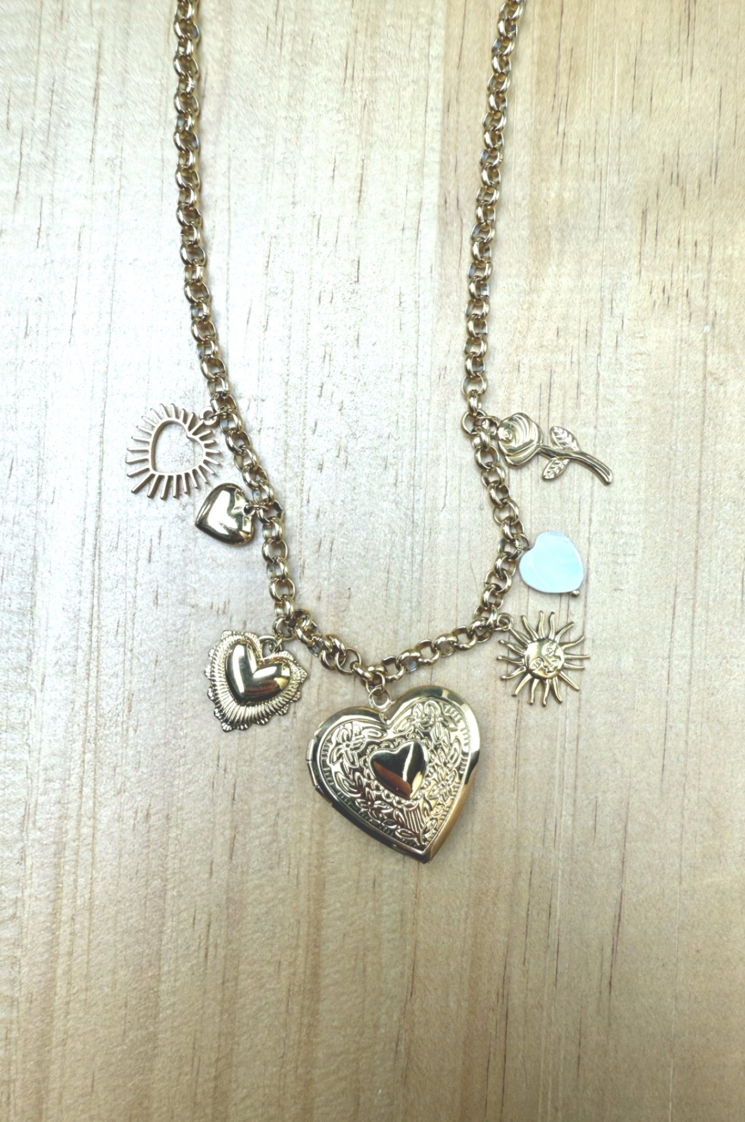 Heart & Soul Charm Necklace