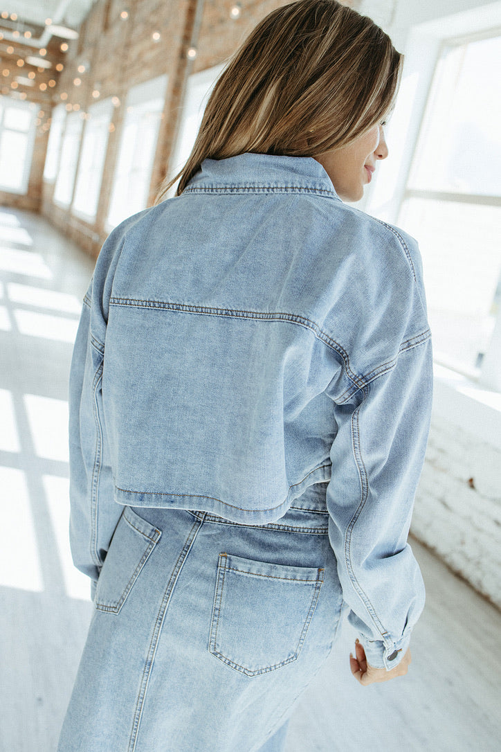 Cityscape Denim Jacket