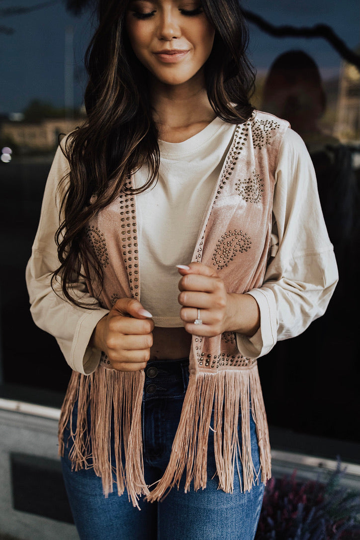 Avalon Fringe Vest - FINAL SALE