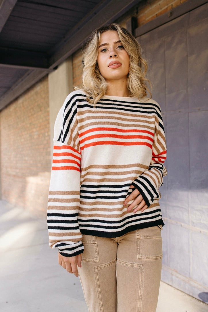 Between The Lines Sweater