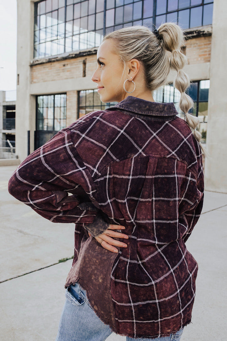 Paula Oversized Flannel Lux Collection