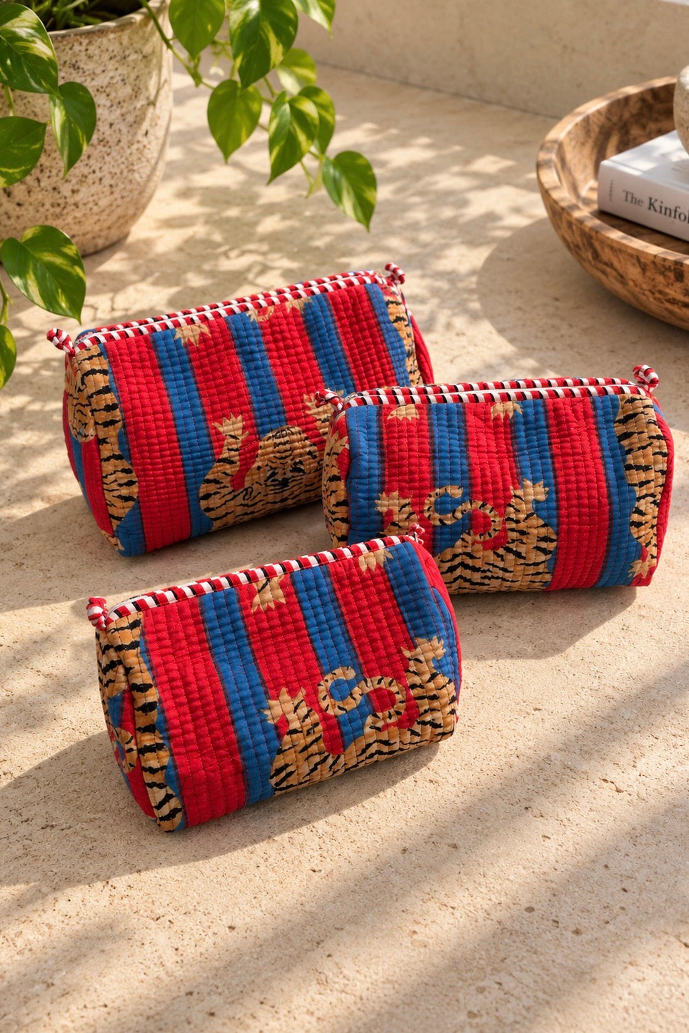 Roam If You Want To Tiger Makeup Bag Set