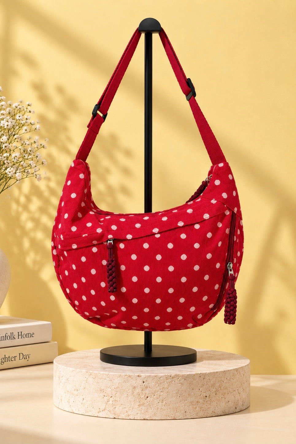 Zero To Sixty Polka Dot Bag