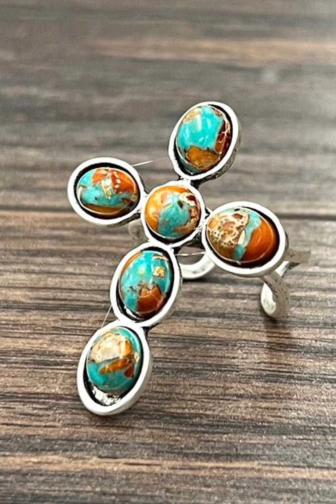 Holy Smoke Adjustable Ring