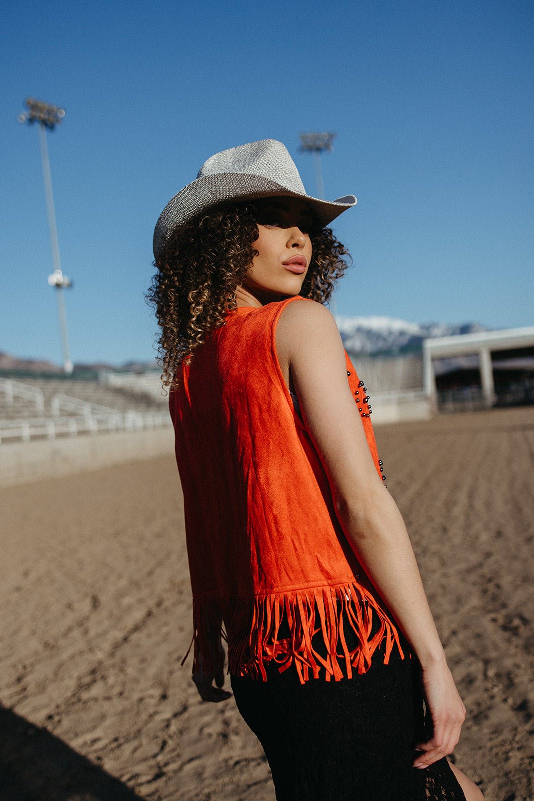 Barnfire Babe Fringe Vest