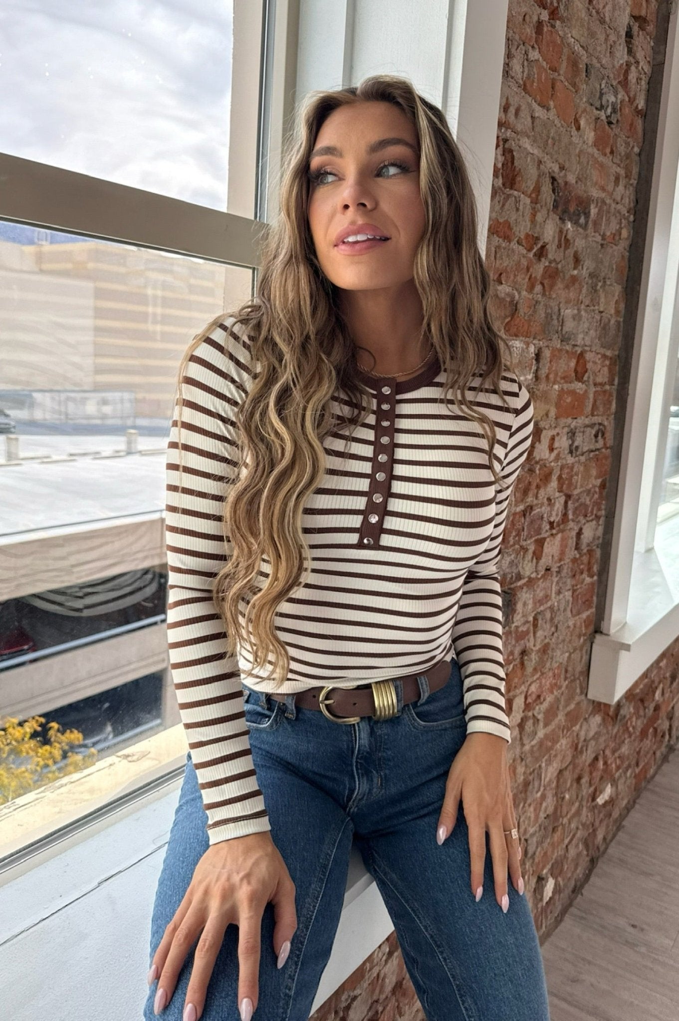 Base Line Henley Top